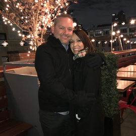 Rooftop dining with Gino Raymond DellaCava